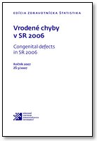 Titulka publikácie - Vrodené chyby v SR 2006