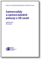 Titulka publikácie - Samovraždy a samovražedné pokusy v SR 2006