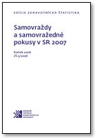 Titulka publikácie - Samovraždy a samovražedné pokusy v SR 2007