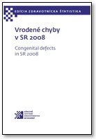 Titulka publikácie - Vrodené chyby v SR 2008