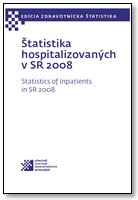 Titulka publikácie - Štatistika hospitalizovaných v SR 2008