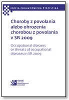 Titulka publikácie - Choroby z povolania alebo ohrozenia chorobou z povolania