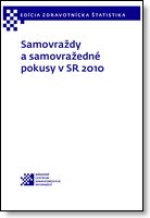 Titulka publikácie - Samovraždy a samovražedné pokusy v SR 2010