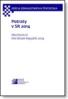 Titulka publikácie - Potraty v SR 2014