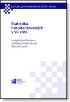 Titulka publikácie - Štatistika hospitalizovaných v SR 2016