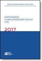 Titulka publikácie - Samovraždy a samovražedné pokusy v SR 2017