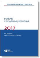 Titulka publikácie - Potraty v Slovenskej republike 2017