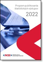 Titulka publikácie - Program publikovania štatistických výstupov 2022