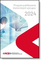 Titulka publikácie - Program publikovania štatistických výstupov 2024