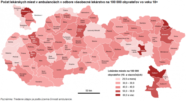 Sieť poskytovateľov zdravotnej starostlivosti Slovenskej republiky v roku 2019 G1